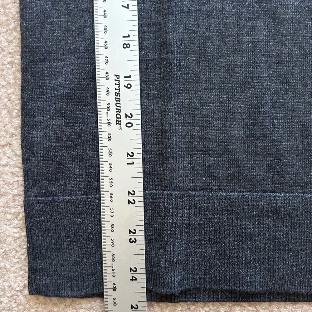 H&M Merino Wool Gray Turtleneck Sweater